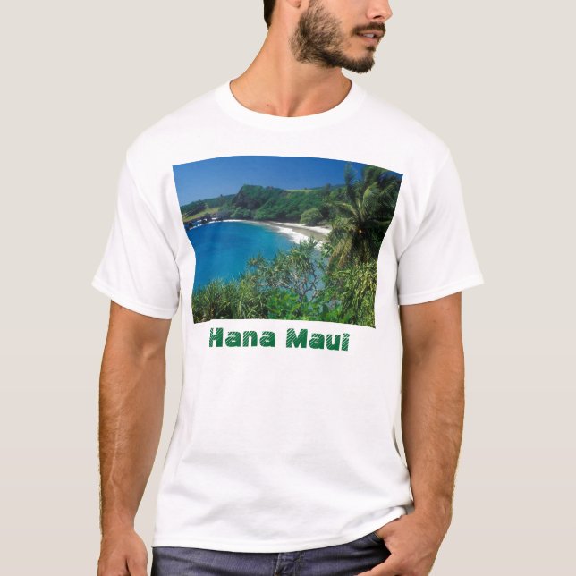 Strand Hawaii Hana Maui Hamoa T-Shirt (Vorderseite)