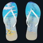 Strand-Hochzeit | drehen der Reinfall-| Ozean Flip Flops<br><div class="desc">Strand-Hochzeit | drehen Braut-Namen |Ocean der Reinfall-| um</div>