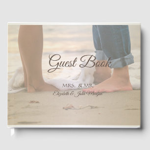 Strand Hochzeit Füße Gästebuch