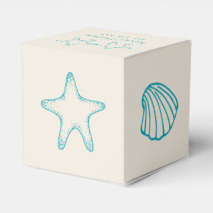 Strand-Hochzeitsgeschenk-Box Geschenkschachtel