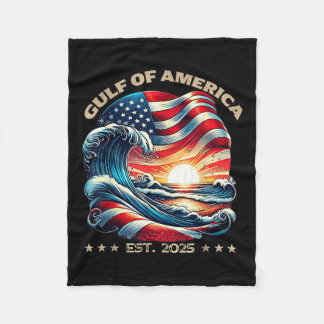Strand im Golf von USA Est 2025 Fleecedecke