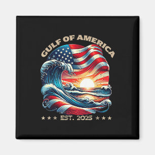 Strand im Golf von USA Est 2025 Magnet