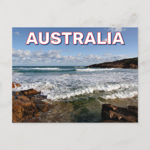 Strand im Tomaree Nationalpark Postkarte