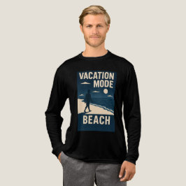 Strand im Urlaubsmodus Tri-Blend Shirt