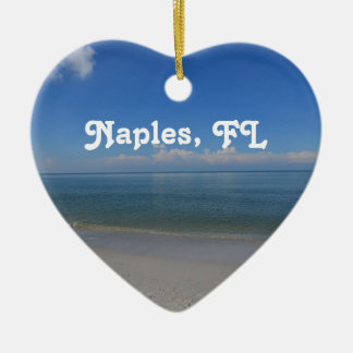 Strand in Neapel Keramikornament