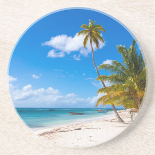 Strand in Saona Dominikanische Republik Getränkeuntersetzer