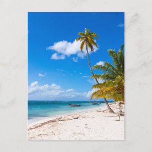 Strand in Saona Dominikanische Republik Postkarte