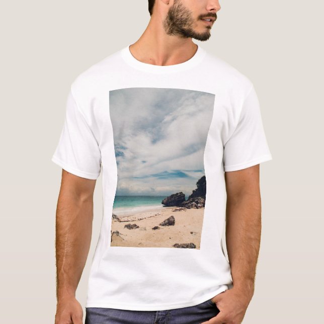 Strand in Tulum, Mexiko T-Shirt (Vorderseite)