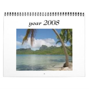 Strand, Jahr 2008 Kalender