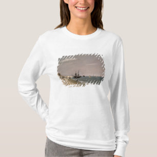 Strand John Constables Brighton mit Bergmännern T-Shirt