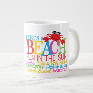 Strand - Jumbo-Tasse