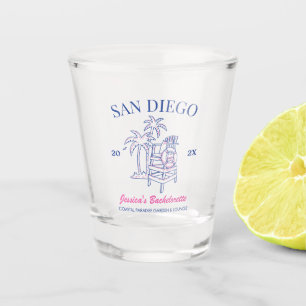 Strand Junggesellinnenabschied Party Favor Vintage Schnapsglas