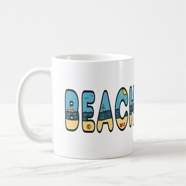 Strand Kaffeetasse (Links)