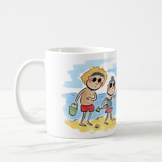 Strand Kaffeetasse (Links)