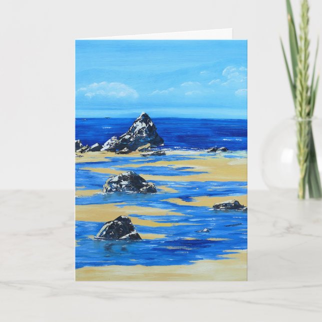 Strand Karte (Vorderseite)
