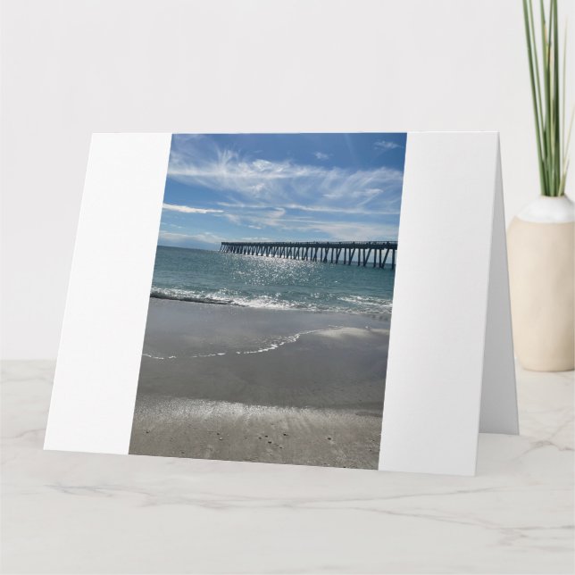 Strand Karte (Vorderseite)