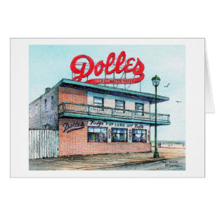 Strand-" Karte Pauls McGehee "Candyland - Rehoboth