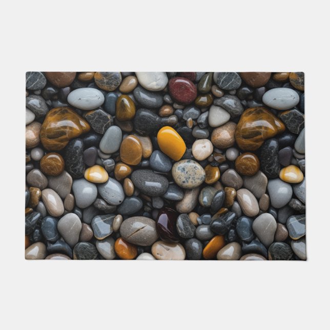 Strand Kies Doormat Fußmatte (Vorderseite)