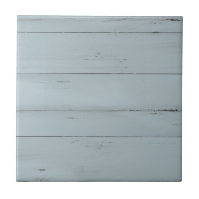 Strand Küste Matching Dusty Blue Wood Fliese (Vorderseite)