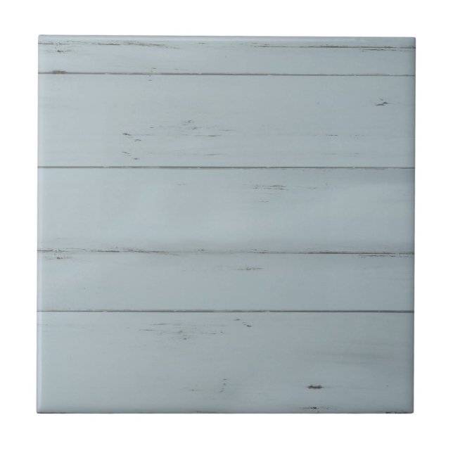 Strand Küste Matching Dusty Blue Wood Fliese (Vorderseite)