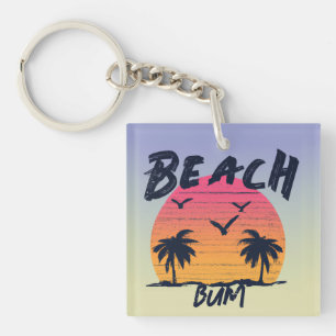 Strand/Küste/tropisch/hawaiisch Schlüsselanhänger