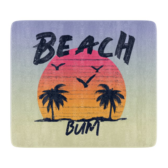 Strand/Küste/tropisch/hawaiisch Schneidebrett (Vorderseite)