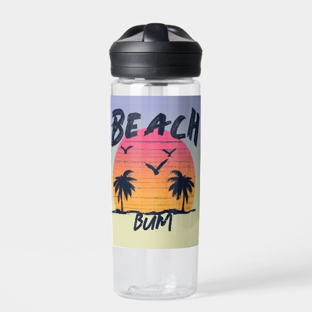Strand/Küste/tropisch/hawaiisch Trinkflasche (Vorderseite)