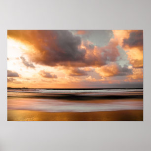 Strand-Landschaft Poster