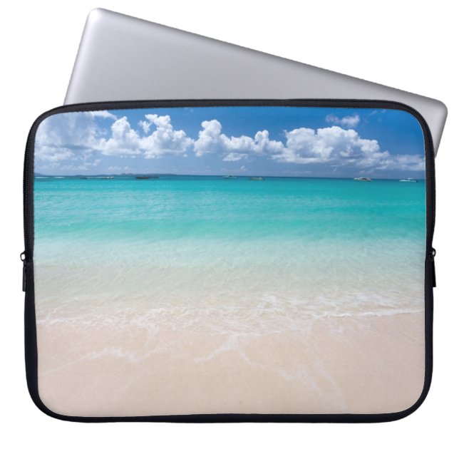 Strand Laptopschutzhülle (Vorderseite)