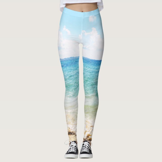 Strand-Leggings Leggings (Vorderseite)