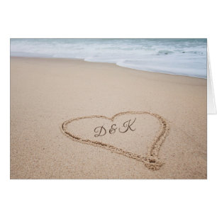 Strand-Liebe des Monogramm- I