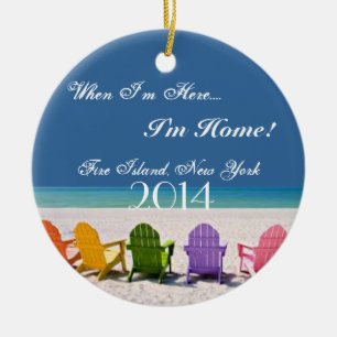 STRAND-LIEBHABER-GESCHENK-VERZIERUNG DER KERAMIKORNAMENT