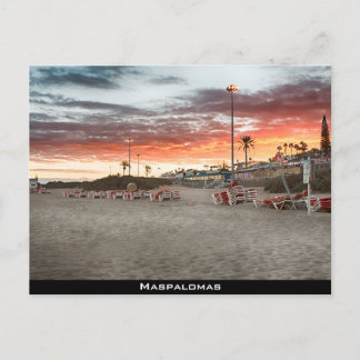 Strand Maspalomas Postkarte