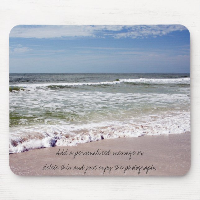 Strand-Mausunterlagen Mousepad (Vorne)