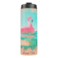 *~* Strand Meer Schönes Pink Toy Flamingo