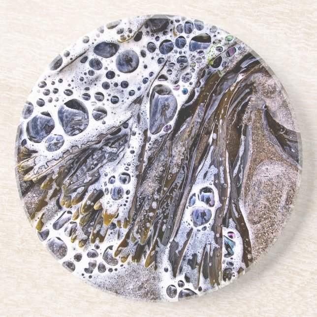 STRAND, MEERESWOCHE, WASSER UND SAND GETRÄNKEUNTERSETZER (Vorne)