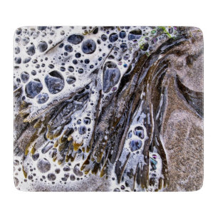 STRAND, MEERESWOCHE, WASSER UND SAND SCHNEIDEBRETT