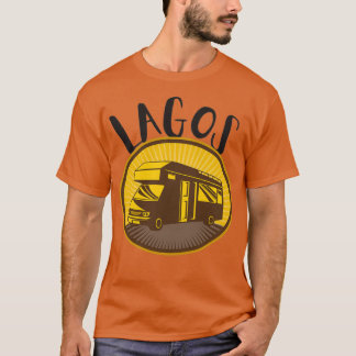 Strand mit Lagos T-Shirt