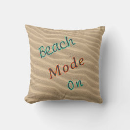 Strand Modus An Tropische Insel Küsten Sand Welle Kissen