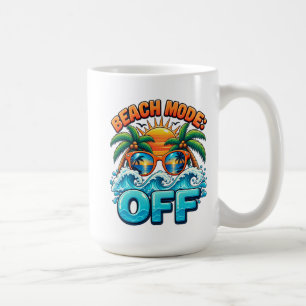 Strand-Modus: Aus — Einen letzten Sonnenuntergang Kaffeetasse