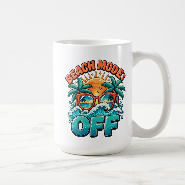 Strand-Modus : Aus Kaffeetasse (Rechts)