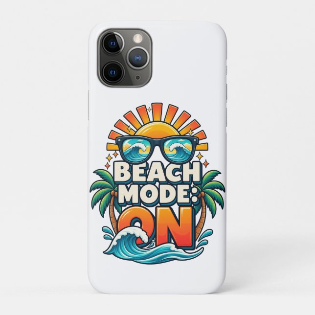 Strand-Modus: Bereit Case-Mate iPhone Hülle (Rückseite)