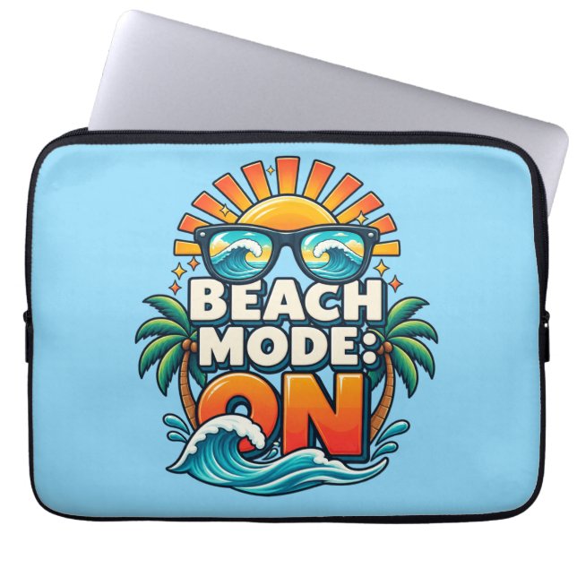 Strand-Modus: Bereit Laptopschutzhülle (Vorderseite)