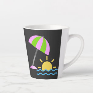 Strand Morgen Kaffee Tasse