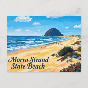 Strand Morro State Beach Kalifornien Postkarte