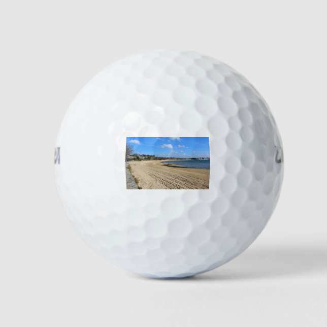 Strand Moulin Blanc in Brest Golfball (Vorderseite)