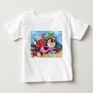 Strand-Muschel-T - Shirt - besonders angefertigt
