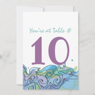 Strand-Ozean-Bar-Bat-Mizwa-Einladungsantwortkarte Einladung