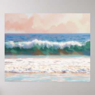 Strand Ozean Kunstposter Poster