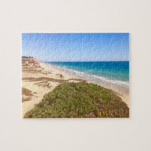 Strand Ozean Meer Blauer Himmel Landschaft tropisc Puzzle